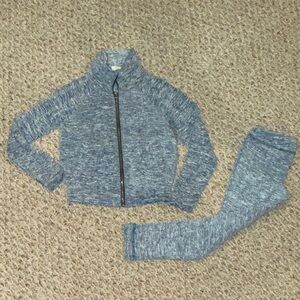 Cozy Blue Kids' Jogger Set - Size 4